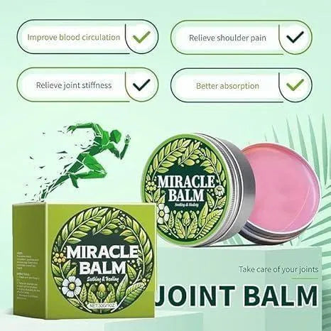 Herbal Miracle Balm for Pain Relief (Pack of 2)